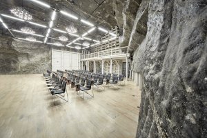 Podzemní prostory solného dolu Wieliczka