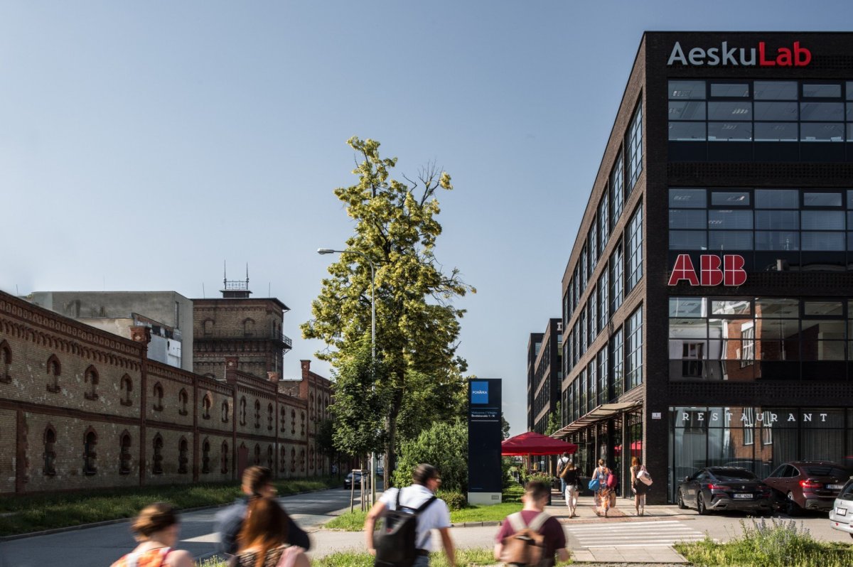 Administrativní ulice, Areál Ponávka, Studio Acht / Václav Hlaváček.