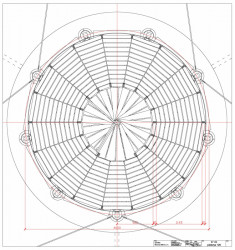 Rozhledna Kraličák, Huť architektury Martin Rajniš, výkresy