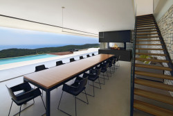 Víkendová vila Issa Megaron na chorvatském ostrově Vis, architekt Davor Matekovic