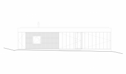 ov-a, Rodinný dům Králův Dvůr, pohled západní – foto