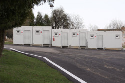 Dočasná nemocnice z modulů KOMA - foto