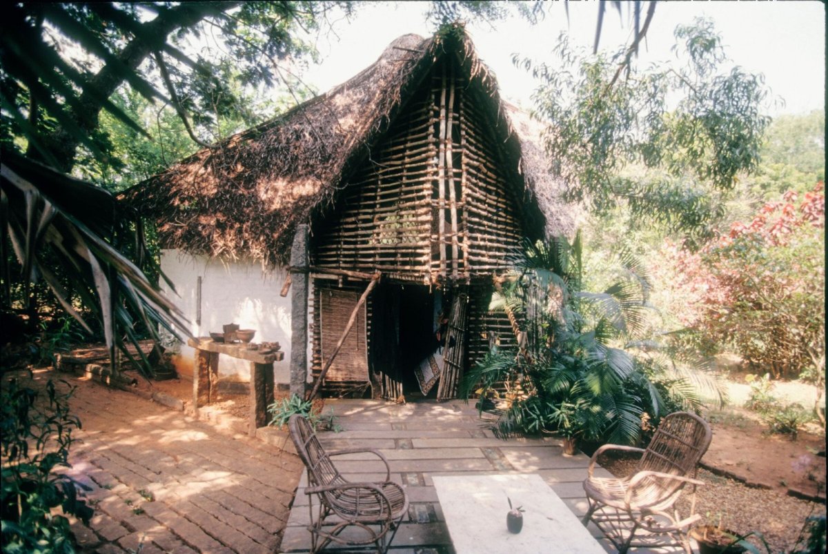 Hut petite ferme v Indii, Anupama Kundoo.