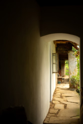 Citlivá oprava klenby za použití přírodních, původních materiálů