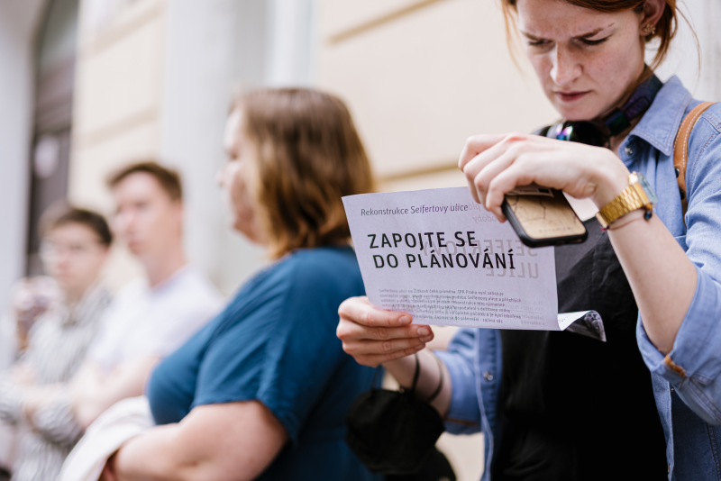 Od jara 2021 měla veřejnost možnost získávat informace a účastnit se procesu tvorby územní studie formou různých participačních aktivit.