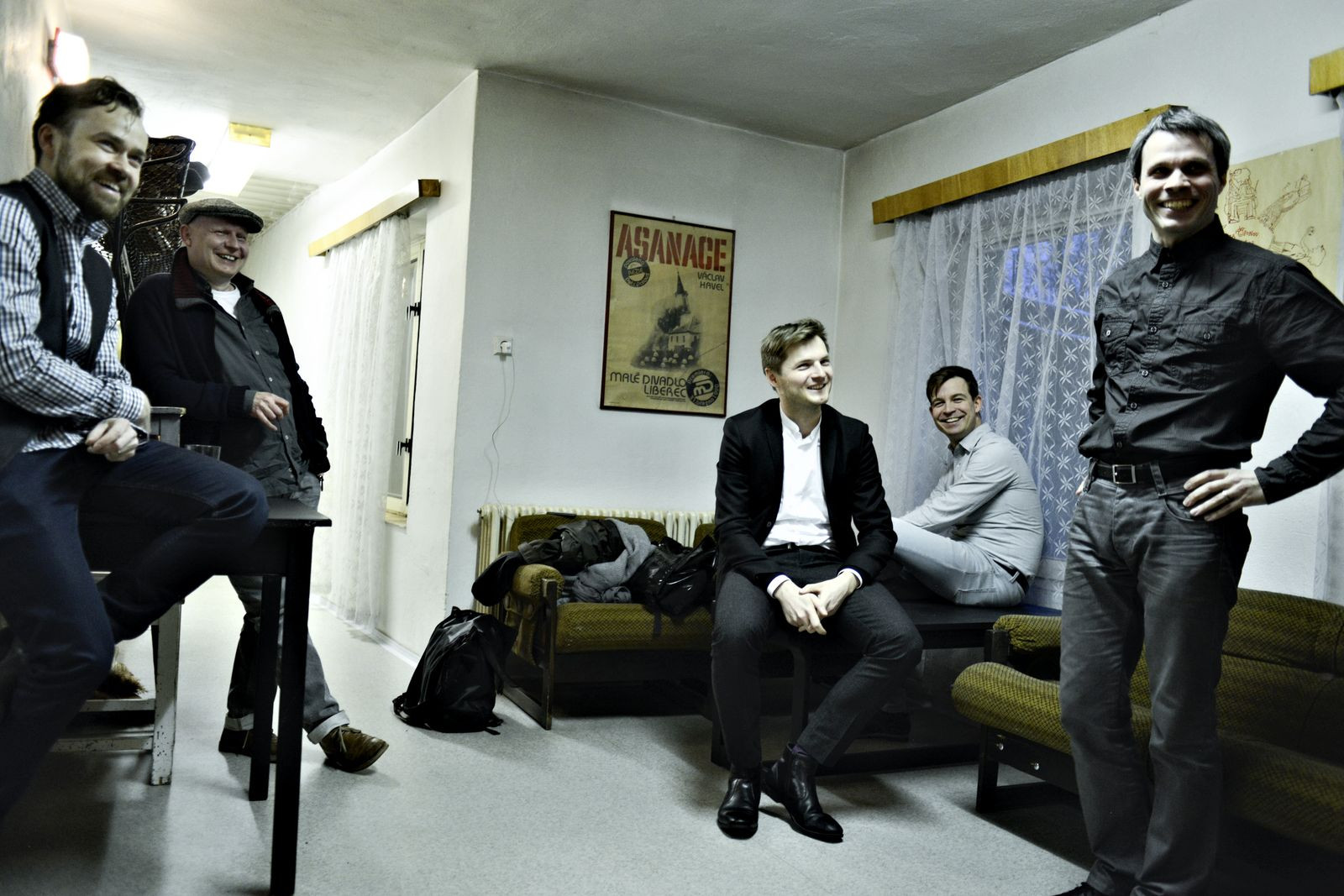 pořad ARCHITEKTI CZ, diskuze 7 architektů v Liberci, foto