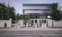 Úpravy veřejného veřejného prostoru areálu Emauzy