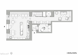 Půdorys Kafe Francin