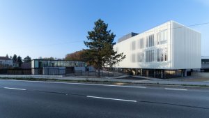 Administrativní sídlo firmy v pavilonu EXPO 2015, KOMA MODULAR. ZDROJ: KOMA MODULAR