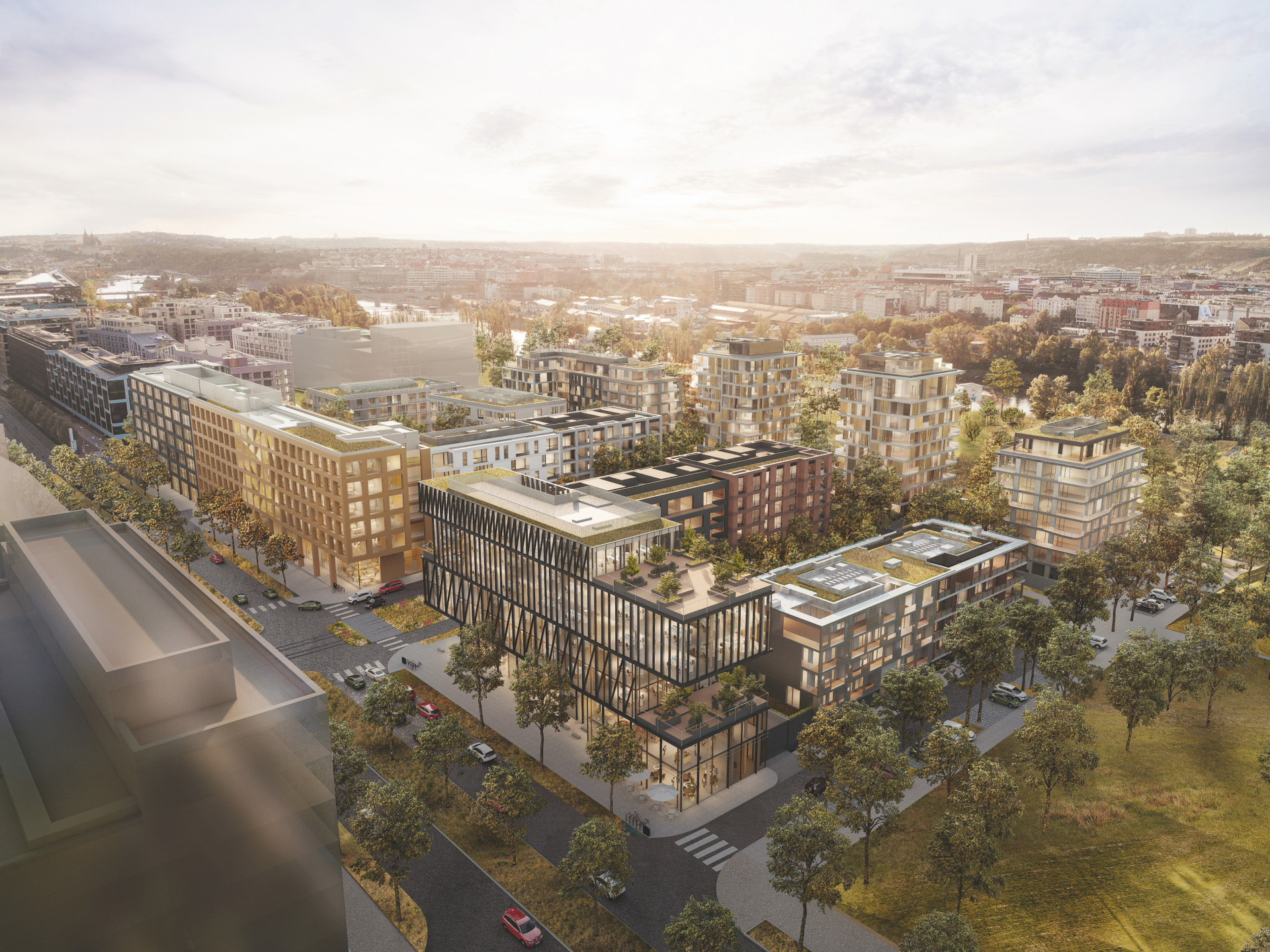 Sekyra Group postaví na Rohanském ostrově novou čtvrť Rohan City