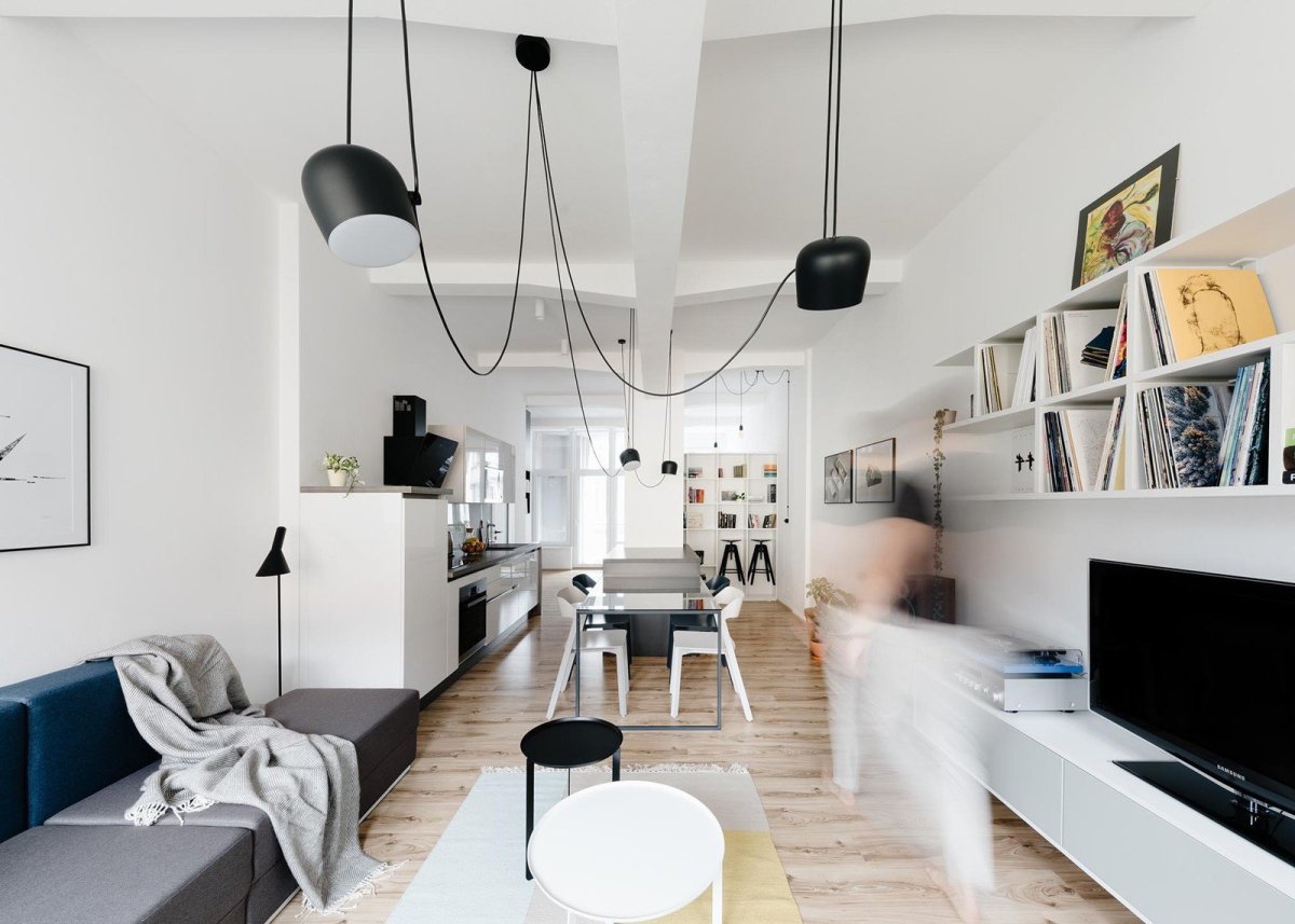 Garsoniéra Nusle, Mooza architecture