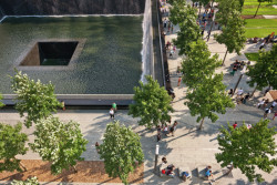 Na návrhu s Michaelem Aradem spolupracoval krajinářský architekt Peter Walker. Foto: Joe Woolhead