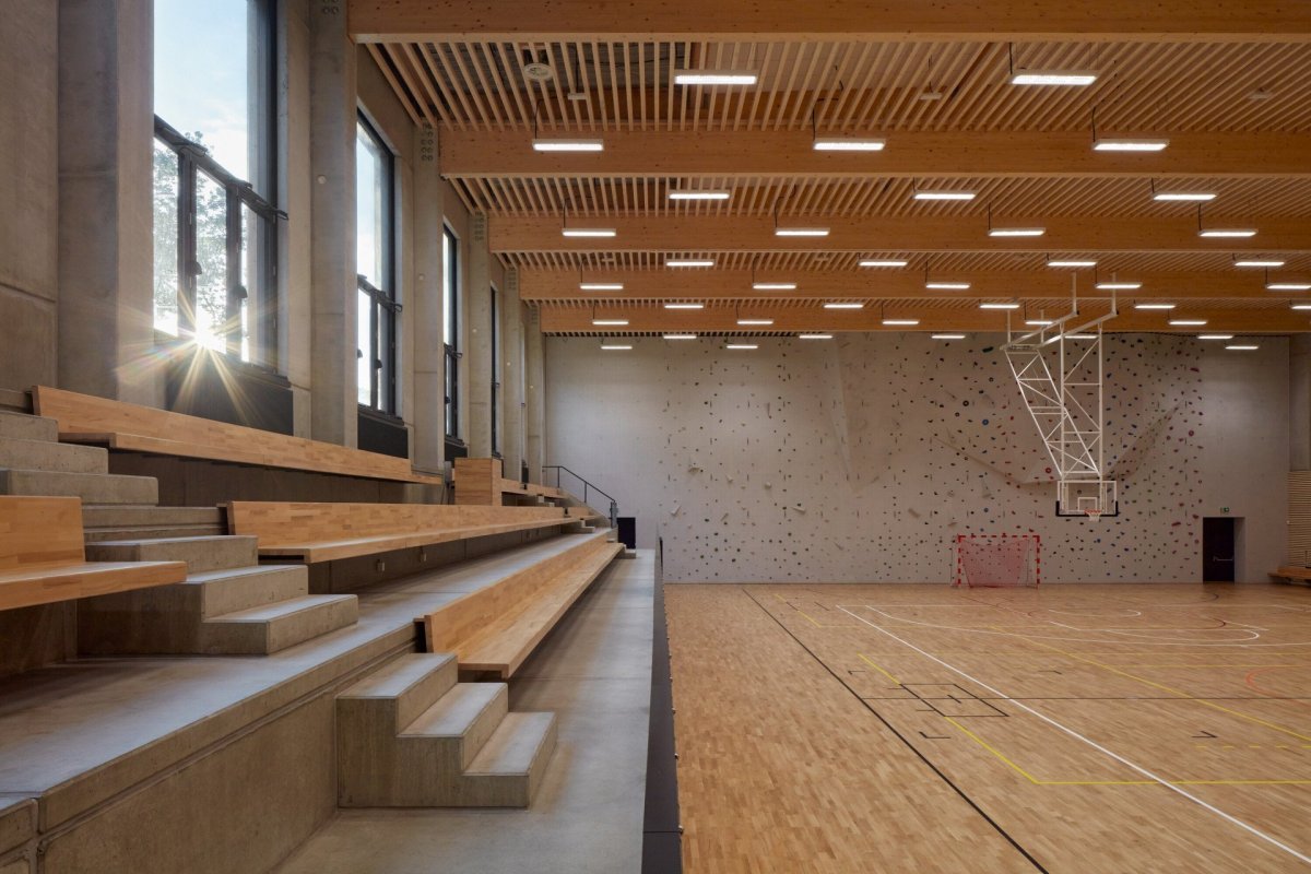 Tréninková sportovní hala v Borkách, ov-a