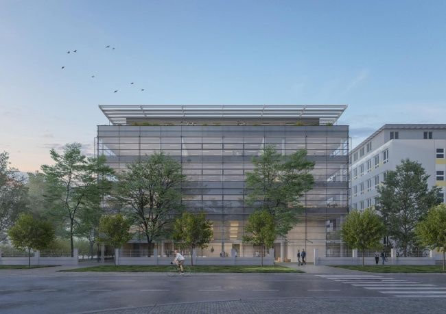 Výukové centrum 3. lékařské fakulty v Praze na Vinohradech - vizualizace