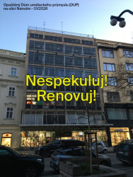 Opuštěný Dům uměleckého průmyslu