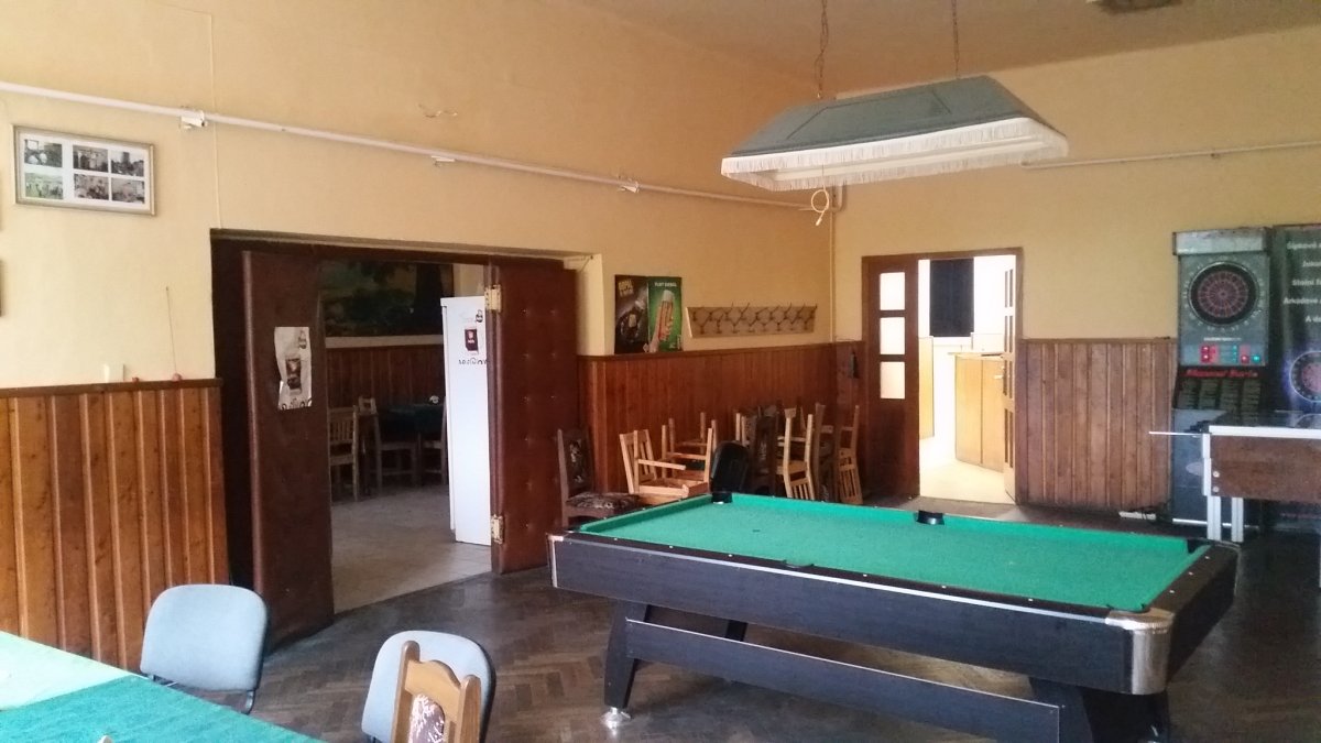 Stav Lidového domu Zaječov před rekonstrukcí