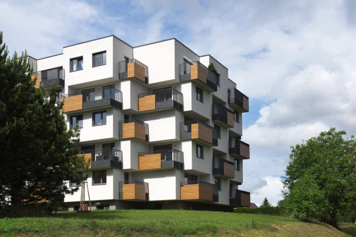 Studio ARTERA ATELIER navrhlo soubor bytových domů ve městě Hranice