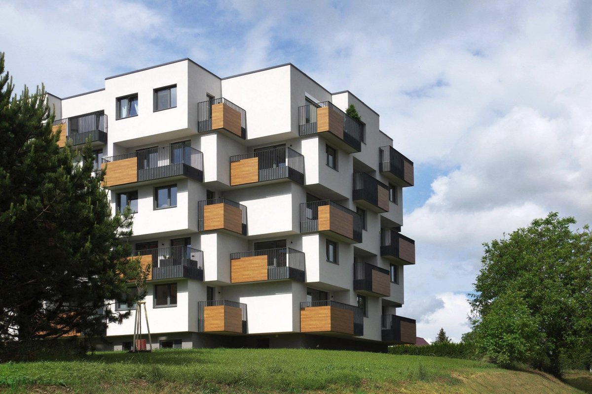Studio ARTERA ATELIER navrhlo soubor bytových domů ve městě Hranice