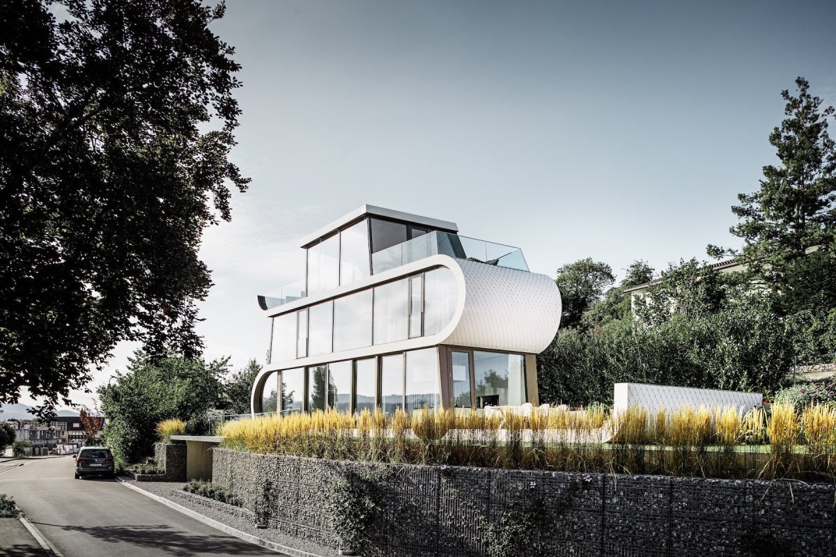 Rodinný dům u Curyšského jezera Flexhouse, architekt Stefan Camenzind (Evolution Design)