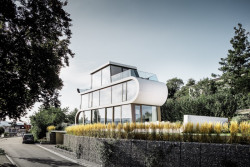 Rodinný dům u Curyšského jezera Flexhouse, architekt Stefan Camenzind (Evolution Design)