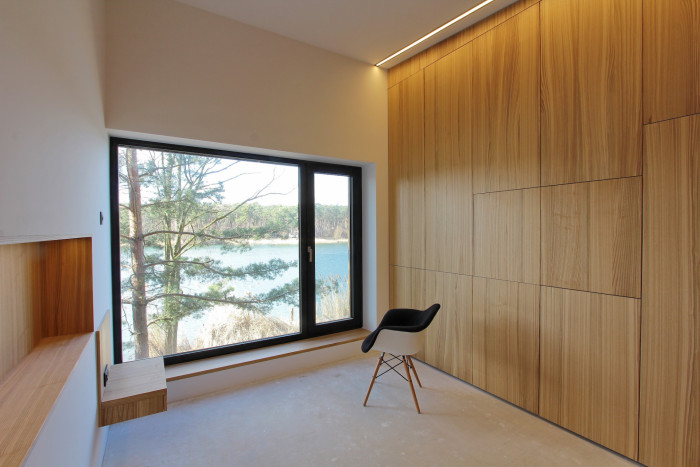 Chata PS ve slovenské obci Plavecký Štvrtok, Hantabal architekti