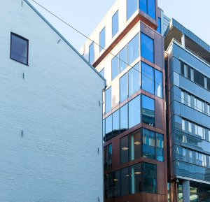 Renovace historických budov v Oslu na Mladém náměstí Youngskvartalet, Felix Arkitekter AS.