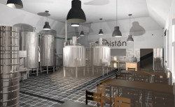 Pivovar Ovipistán, endEmit, vizualizace varny.