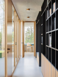 Průhled dětským křídlem (Dům u vinohradu, ARCHITEKTI mikulaj & mikulajová )