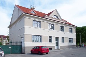 Rekonstrukce fasád Městského úřadu Odolena Voda, Grulich architekti.