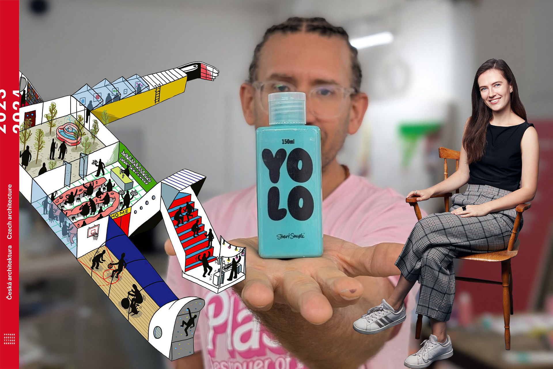 Američtí vědci objevili novou barvu – „nebývale sytou modro zelenou“. Češi zateplují. V Ostravě mají místo základního kamene knihy.