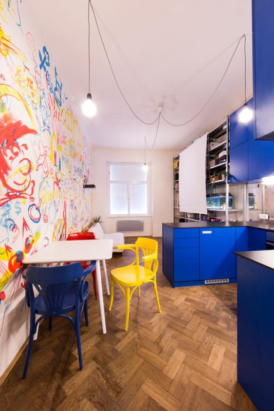 Byt Holešovice, 0,5 Studio