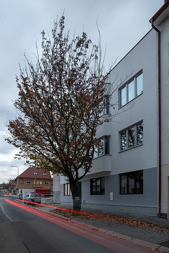 Dům s kancelářemi a byty v Brně, studio AEIOU