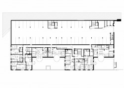 Aparthotel Sv. Vavřinec v Peci pod Sněžkou, ov-a/Jiří Opočenský, Štěpán Valouch, půdorys 2PP