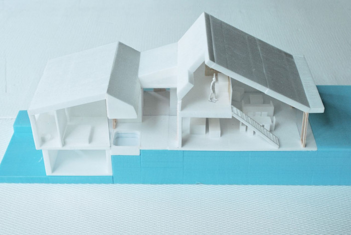 gutgut, DEV / Rodinný dom na Devíne, model – foto