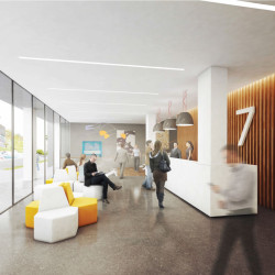 Martin Čeněk, Dalibor Hlaváček, Ludvík Holub a Zuzana Kučerová, Nová radnice pro Prahu 7 // 3. místo – foto