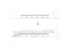 Škola v Barceloně od Harquitectes, půdorys