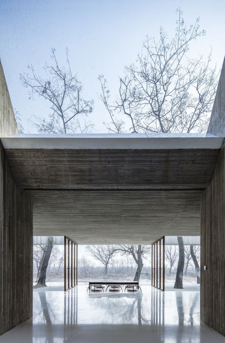 Buddhistická svatyně v čínském Tangshanu od ARCHSTUDIO