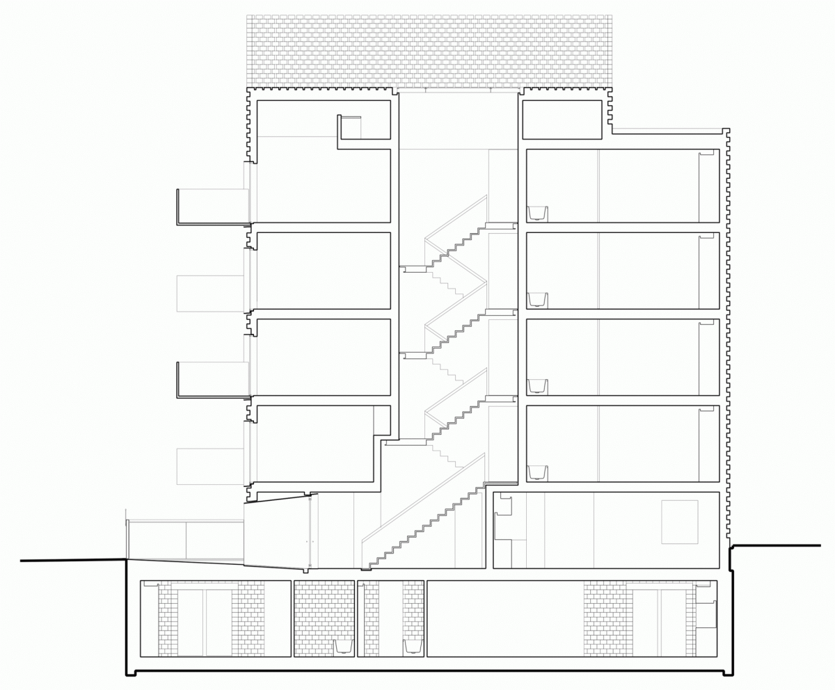 Barrets Grove, třetí podlaží, Amin Taha + Groupwork