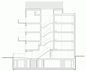 Barrets Grove, třetí podlaží, Amin Taha + Groupwork