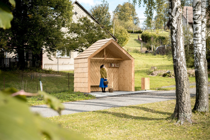 Autobusová zastávka Kukačka - DPA