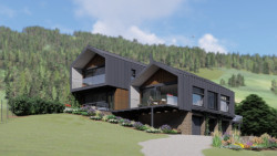 Rodinný dům Pstruží, vizualizace, Petit atelier