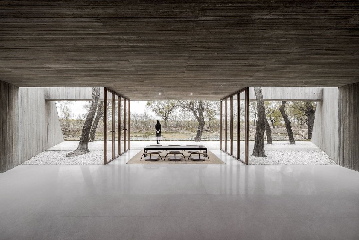 Buddhistická svatyně v čínském Tangshanu od ARCHSTUDIO