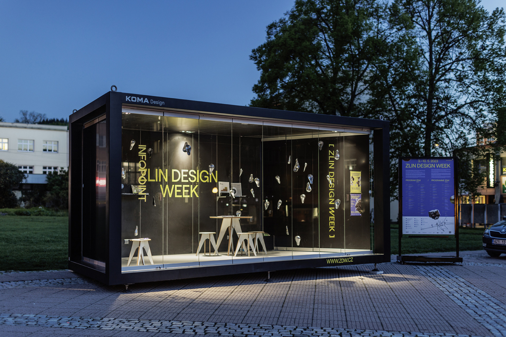 Společnost KOMA MODULAR již desátým rokem realizuje CITY moduly, které jsou designovým prvkem ve veřejném prostoru