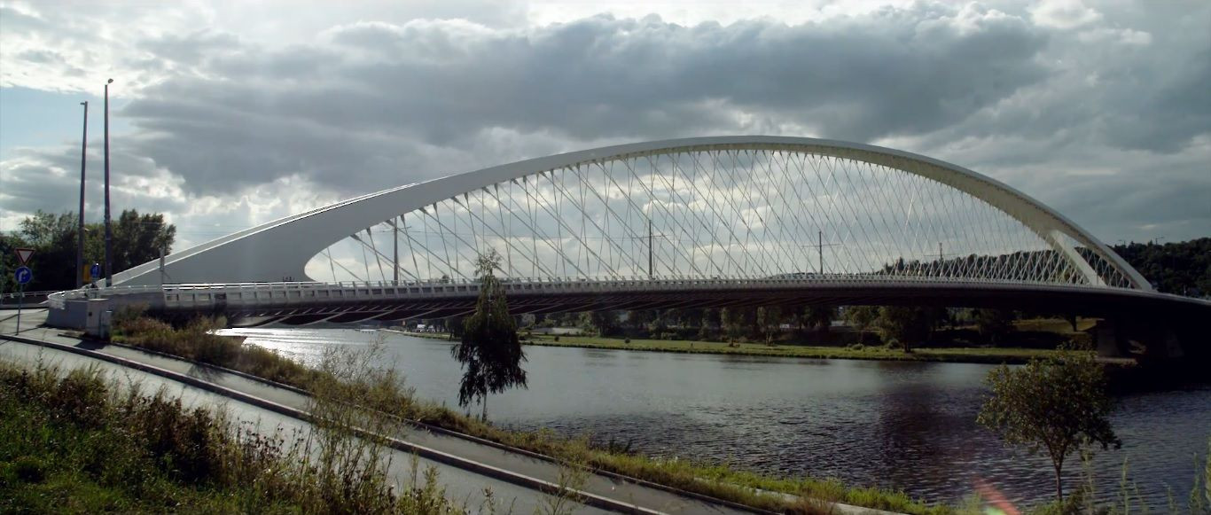 Trojský most, video-série Beton v architektuře