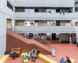 Nová budova Fakulty architektury ČVUT, stav z roku 2018, Alena Šrámková