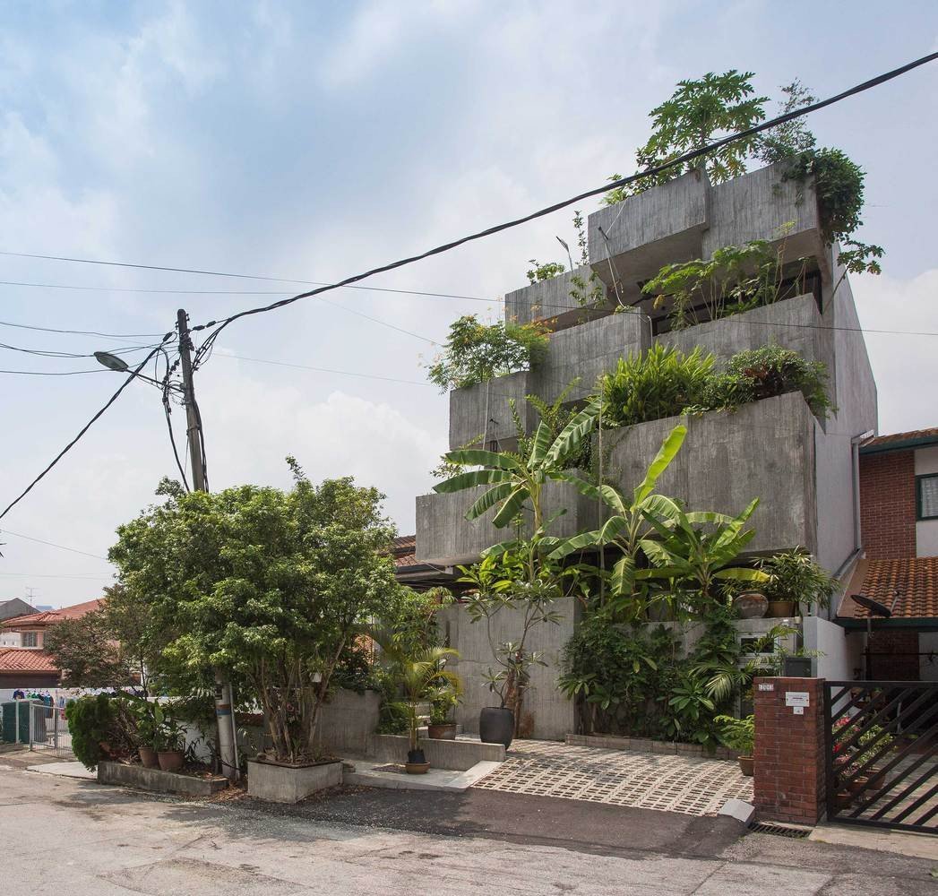 Rodinný dům Planter Box v Kuala Lumpur, Formzero