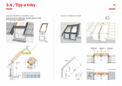 Velux - Design Guide - ilustrační ukázka z příručky.