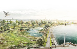 Mapový portál Praha zítra?, nabízí základní přehled aktuálních stavebních záměrů, jež budou formovat budoucí tvář Prahy. (na obrázku Rohanský a Libeňský ostrov)