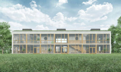 Vítězný návrh školky Červený Vrch od re:architekti