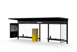 Vizualizace dalších typů zastávek - prodloužený rozměr.